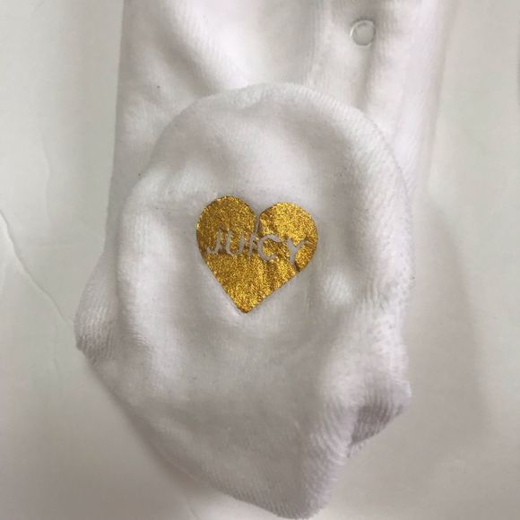 Juicy Couture footed one piece - Picture 5 of 7